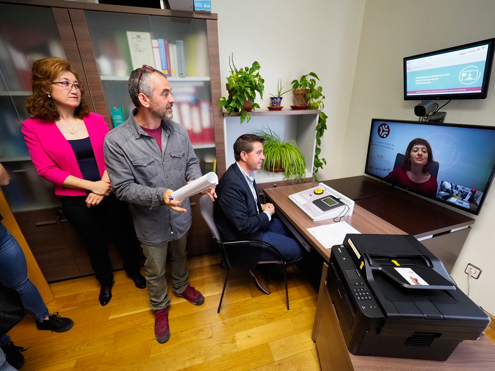 La Diputación de Albacete rompe con la ‘brecha digital’ mediante un programa de Telepresencia que facilitará a todos los ciudadanos de la provincia sus trámites con la Administración